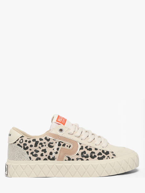 Sneakers En Cuir Palladium Beige women 99628904