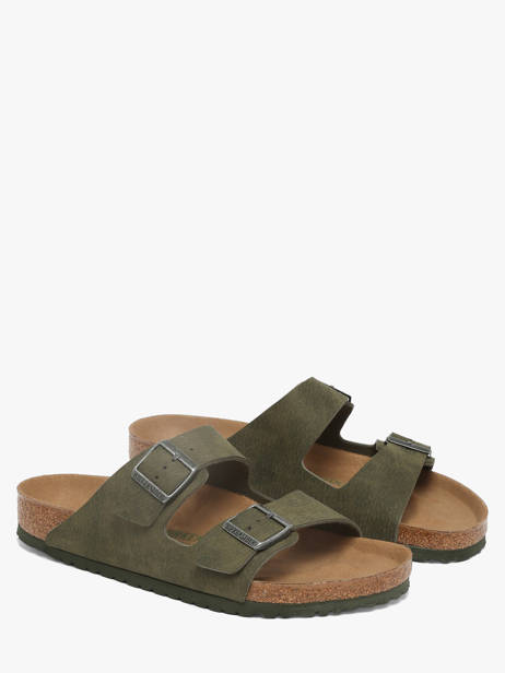 Mules Birkenstock Vert men 1024550 vue secondaire 1