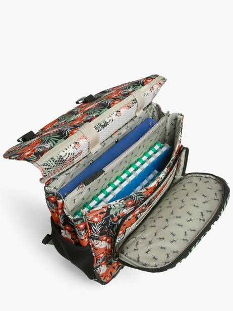 Cartable à Roulettes 2 Compartiments Cameleon Multicolore futur CR38 vue secondaire 4