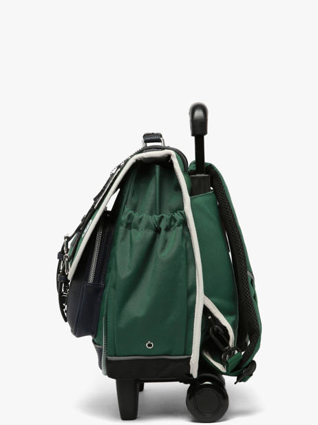 Cartable à Roulettes 2 Compartiments Vintage Urban Cameleon Vert vintage urban CR38 vue secondaire 1