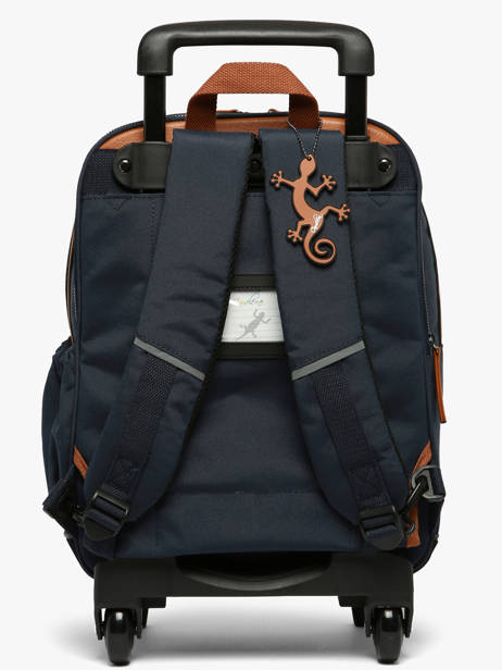 Sac A Dos à Roulettes 2 Compartiments Vintage Urban Cameleon Bleu vintage urban SR40 vue secondaire 3