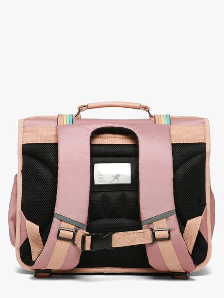 Cartable Enfant 2 Compartiments Vintage Fantasy Cameleon Rose vintage fantasy CA38 vue secondaire 3
