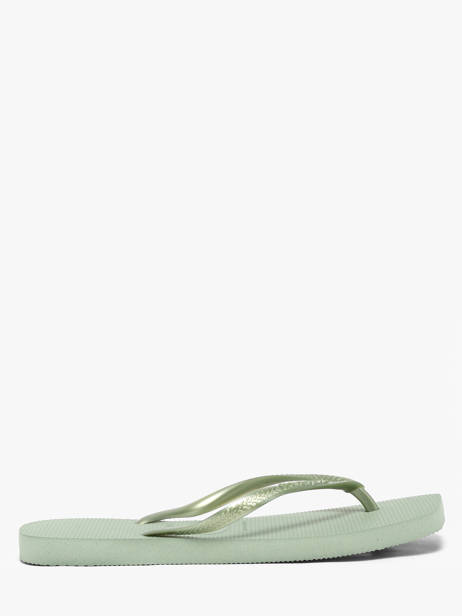 Tongs Havaianas Vert women 4148301F vue secondaire 1