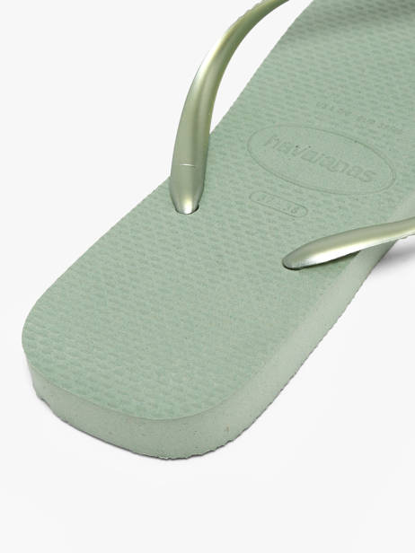 Tongs Havaianas Vert women 4148301F vue secondaire 3