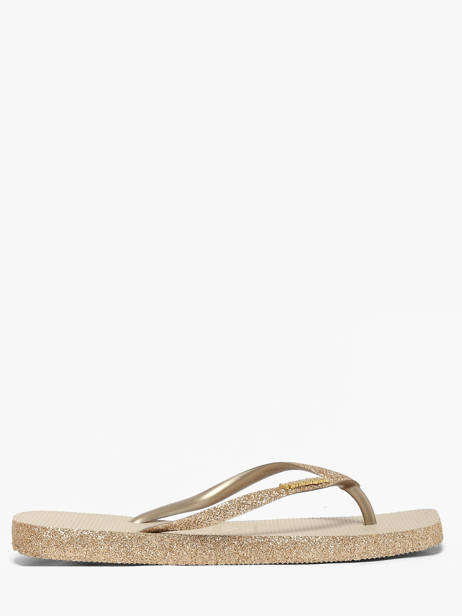 Tongs Havaianas Beige women 4150248F vue secondaire 1