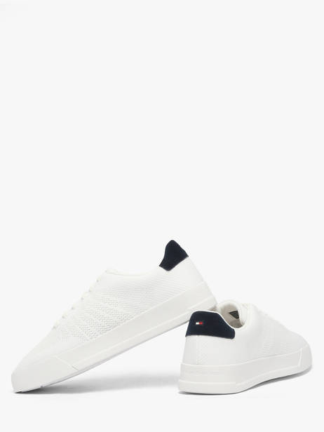 Sneakers En Cuir Tommy hilfiger Blanc men 5823YBS vue secondaire 2