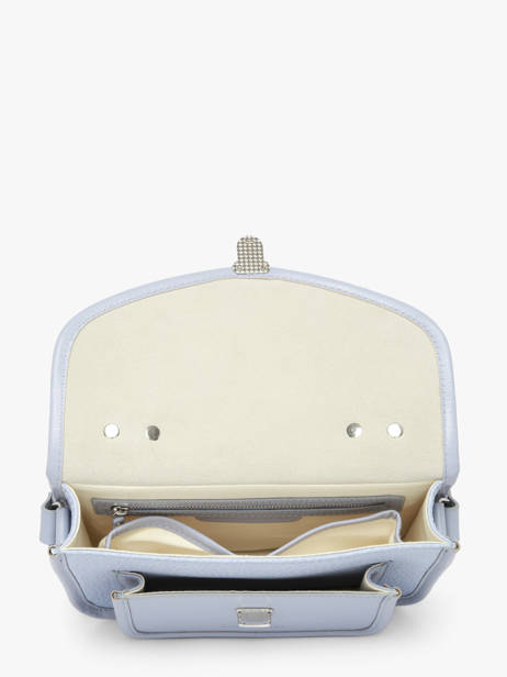Sac Mademoiselle George Lavande Cuir Paul marius Bleu lavande GEORGLAV vue secondaire 2
