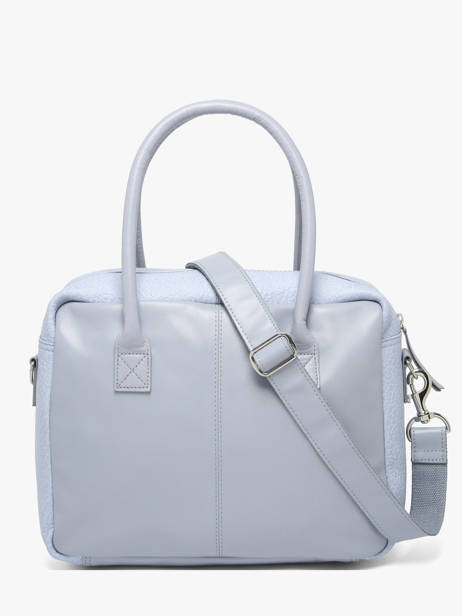 Sac Le Dandy Lavande Cuir Paul marius Bleu lavande DANDYLAV vue secondaire 3