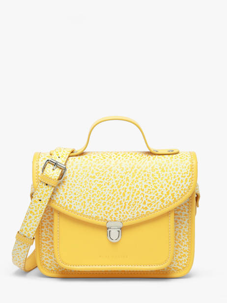 Sac Mademoiselle George Citronade Cuir Paul marius Jaune citronade GEORGCIT