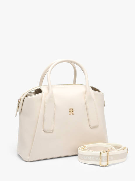 Sac Porté Main Th Essential Polyester Tommy hilfiger Blanc th essential AW18532 vue secondaire 2