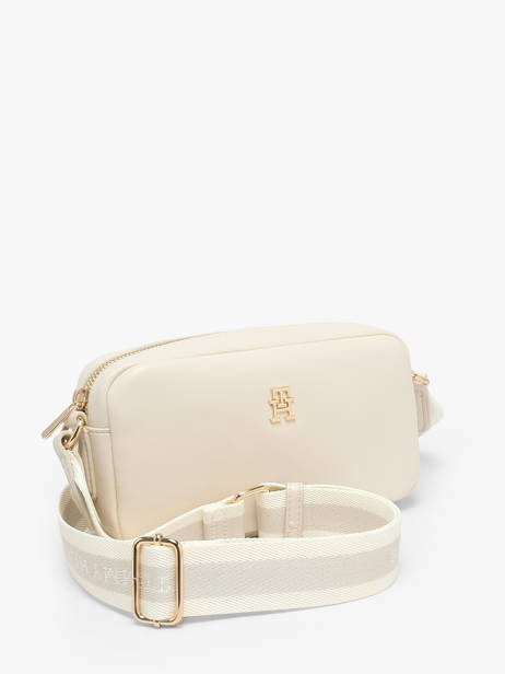 Sac Bandoulière Th Essential Polyurethane Tommy hilfiger Blanc th essential AW18370 vue secondaire 2