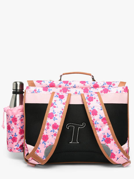 Cartable 2 Compartiments Tann's Rose les fantaisies f 26382613 vue secondaire 4