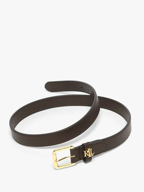 Ceinture Lauren ralph lauren Marron elmswood 12968763 vue secondaire 2