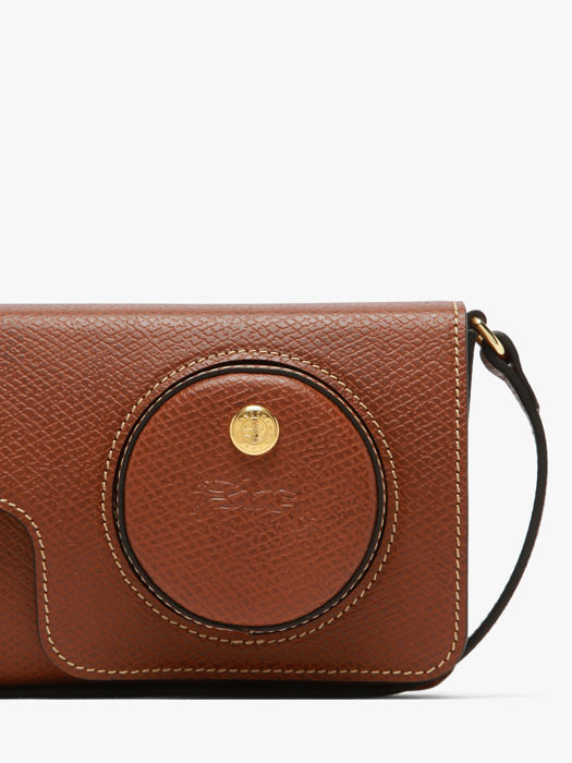 Longchamp Epure Sacs porté travers Marron