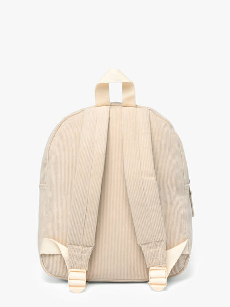 Mini Sac à Dos Pret Beige ridge and row 1460 vue secondaire 4