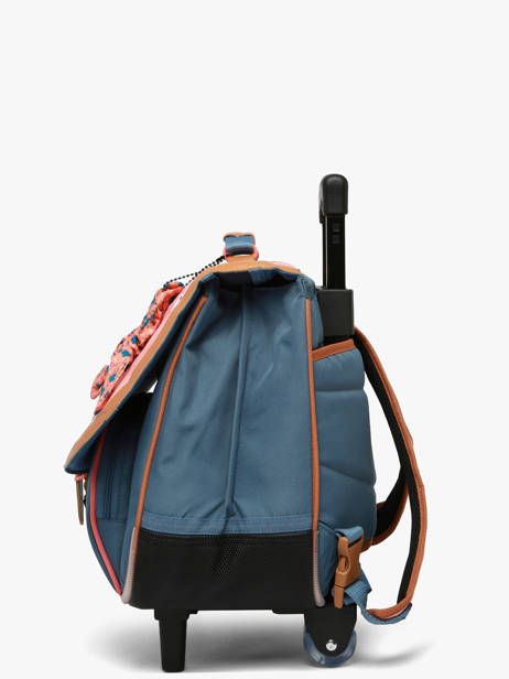 Cartable à Roulettes 2 Compartiments Tann's Rose les fantaisies f 42146 vue secondaire 2