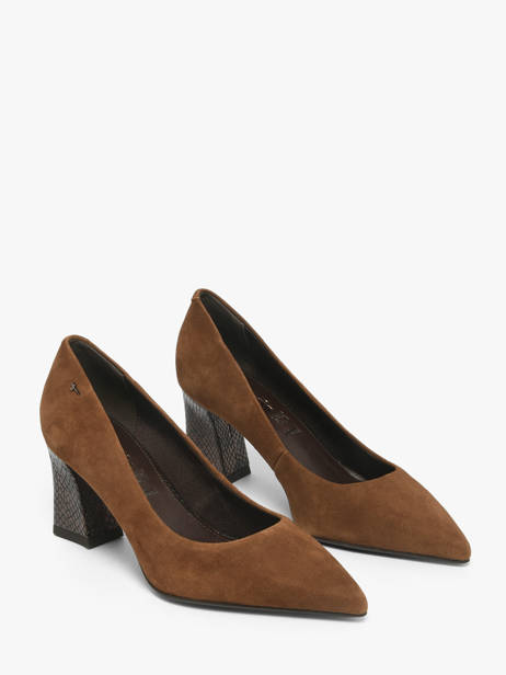 Escarpins En Cuir Tamaris Marron women 43 vue secondaire 1