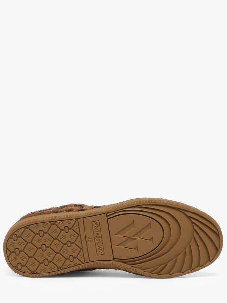 Sneakers Vanessa wu Marron women BK2822LP vue secondaire 4