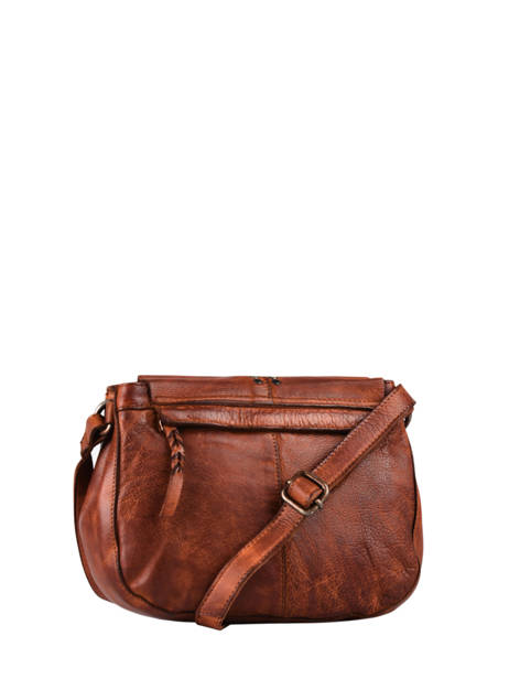 Sac Bandoulière Heritage Cuir Biba Marron heritage HAK2L vue secondaire 3