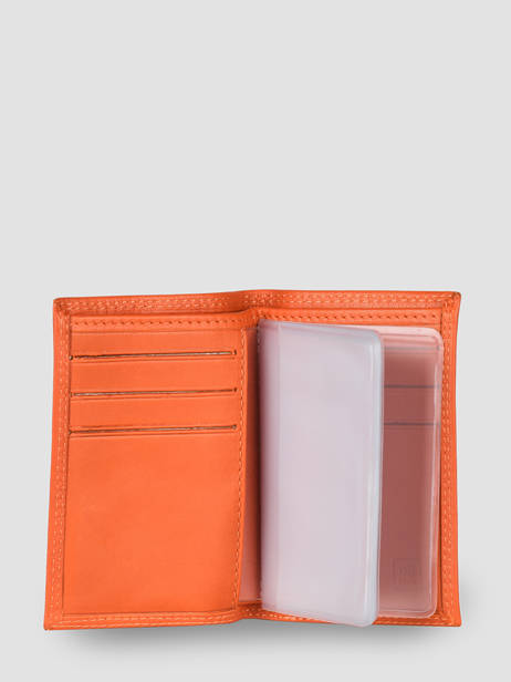 Porte-cartes Marina Cuir Katana Orange marina 753038 vue secondaire 1