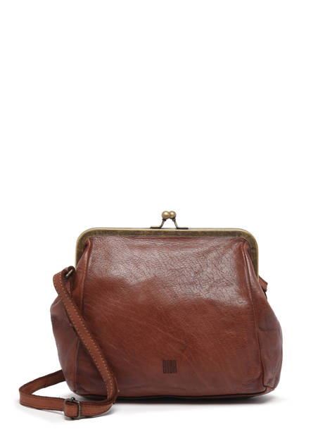 Sac Bandoulière Heritage Cuir Biba Marron heritage BT22