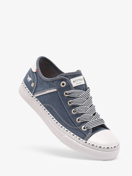 Sneakers  Mustang Bleu women 1376303 vue secondaire 1