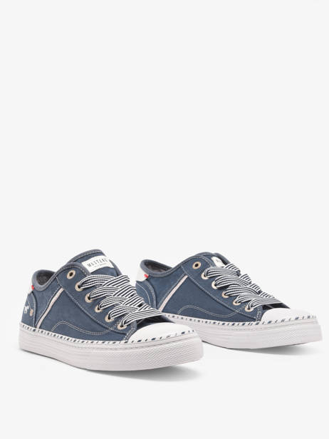 Sneakers  Mustang Bleu women 1376303 vue secondaire 3