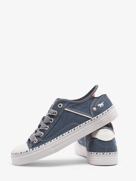 Sneakers  Mustang Bleu women 1376303 vue secondaire 4