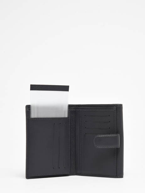 Portefeuille Foulonne Cuir Yves renard Bleu foulonne 29468 vue secondaire 2